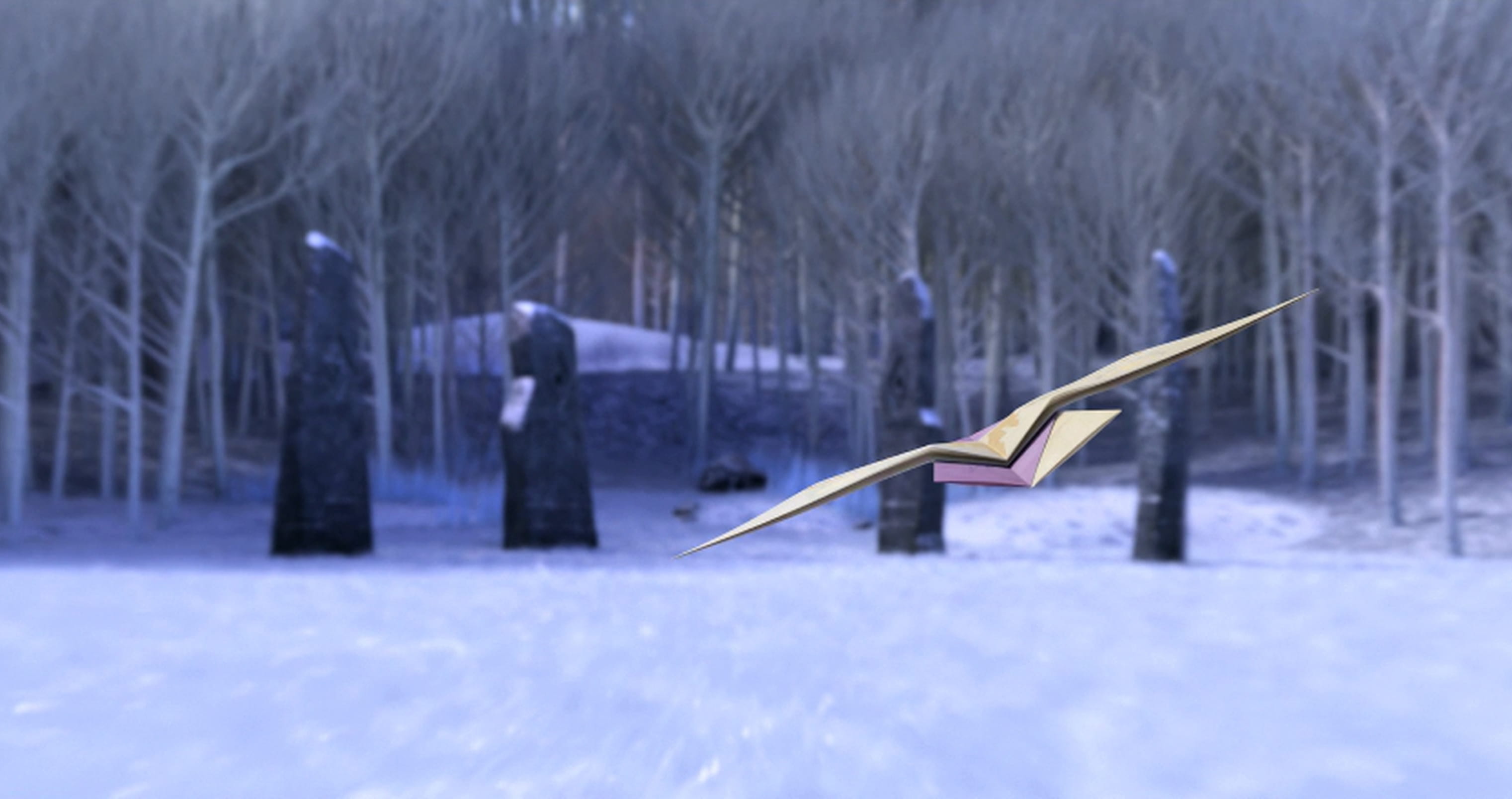 The entrance of the enchanted forest