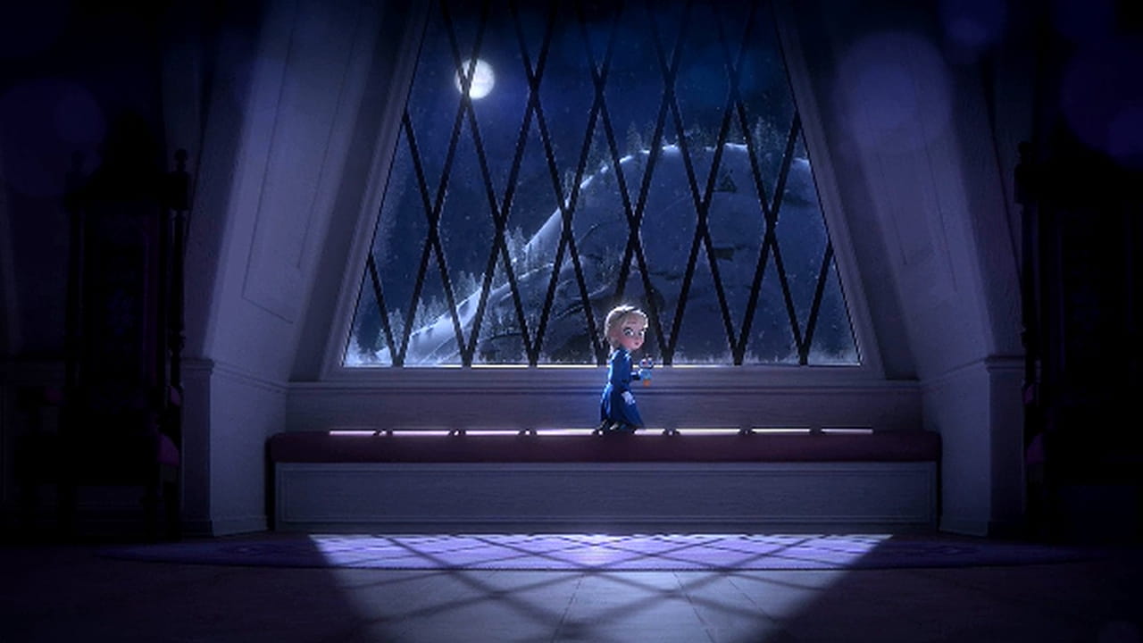 Elsa looking out the window