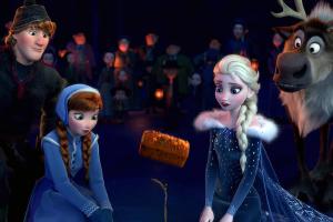 Why Olaf left the fruitcake in Frozen adventure