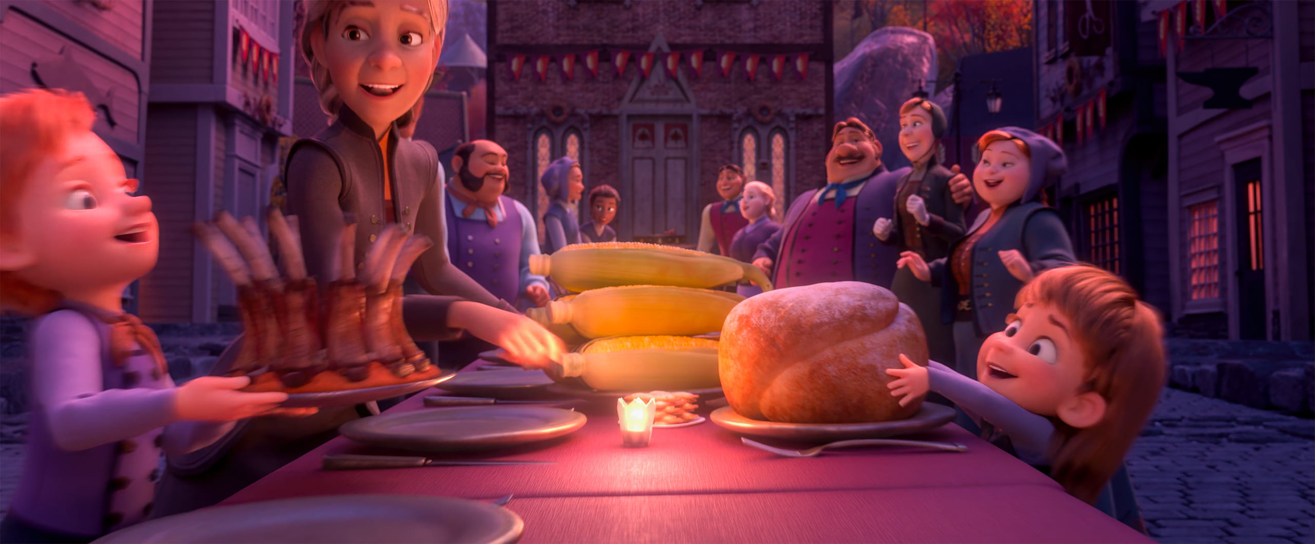 Harvest festival in Arendelle