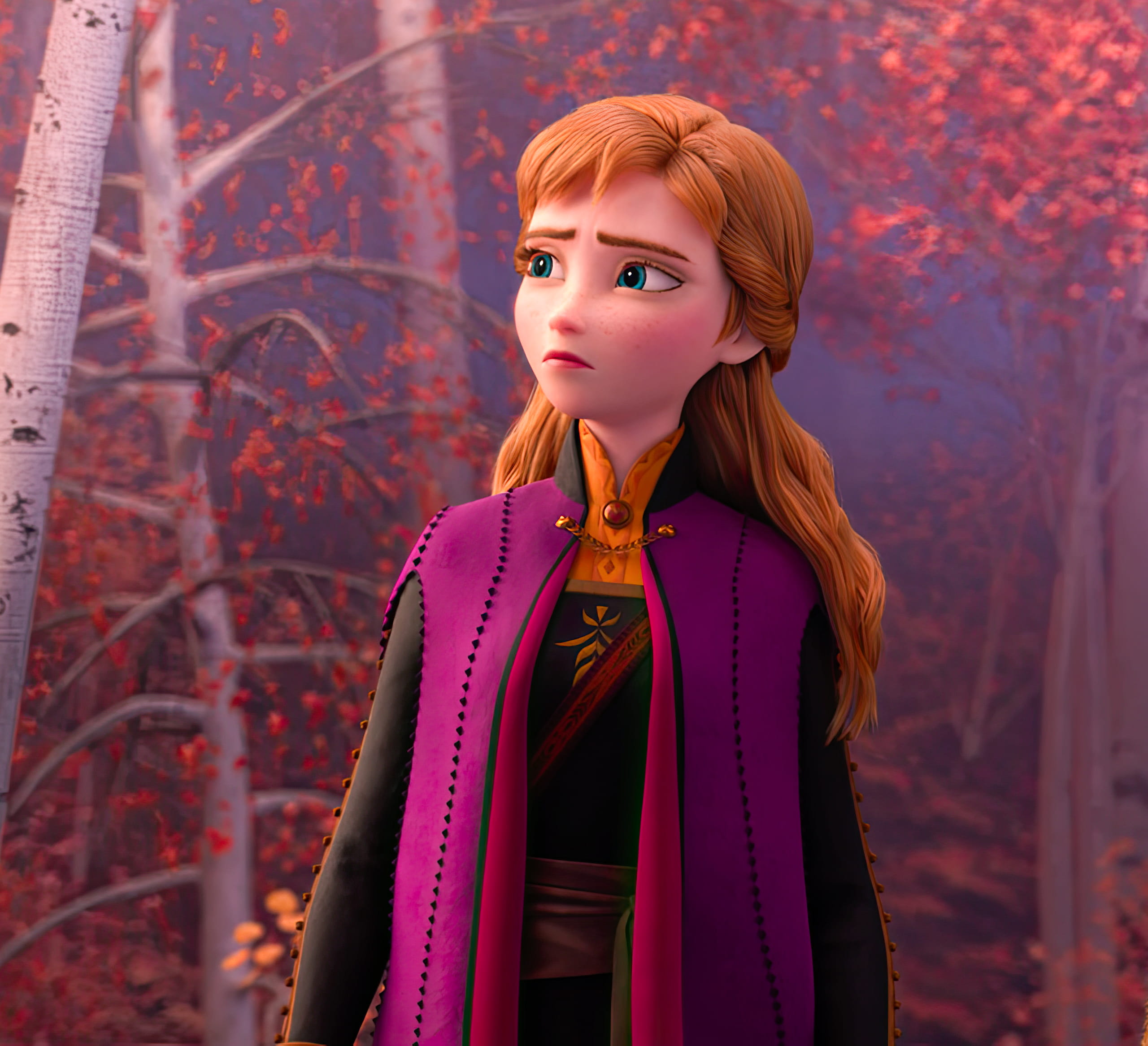 Worried in the enchanted forest