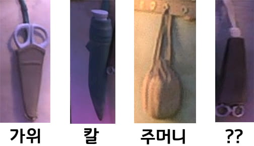 노덜드라 인들이 사용하는 도구
