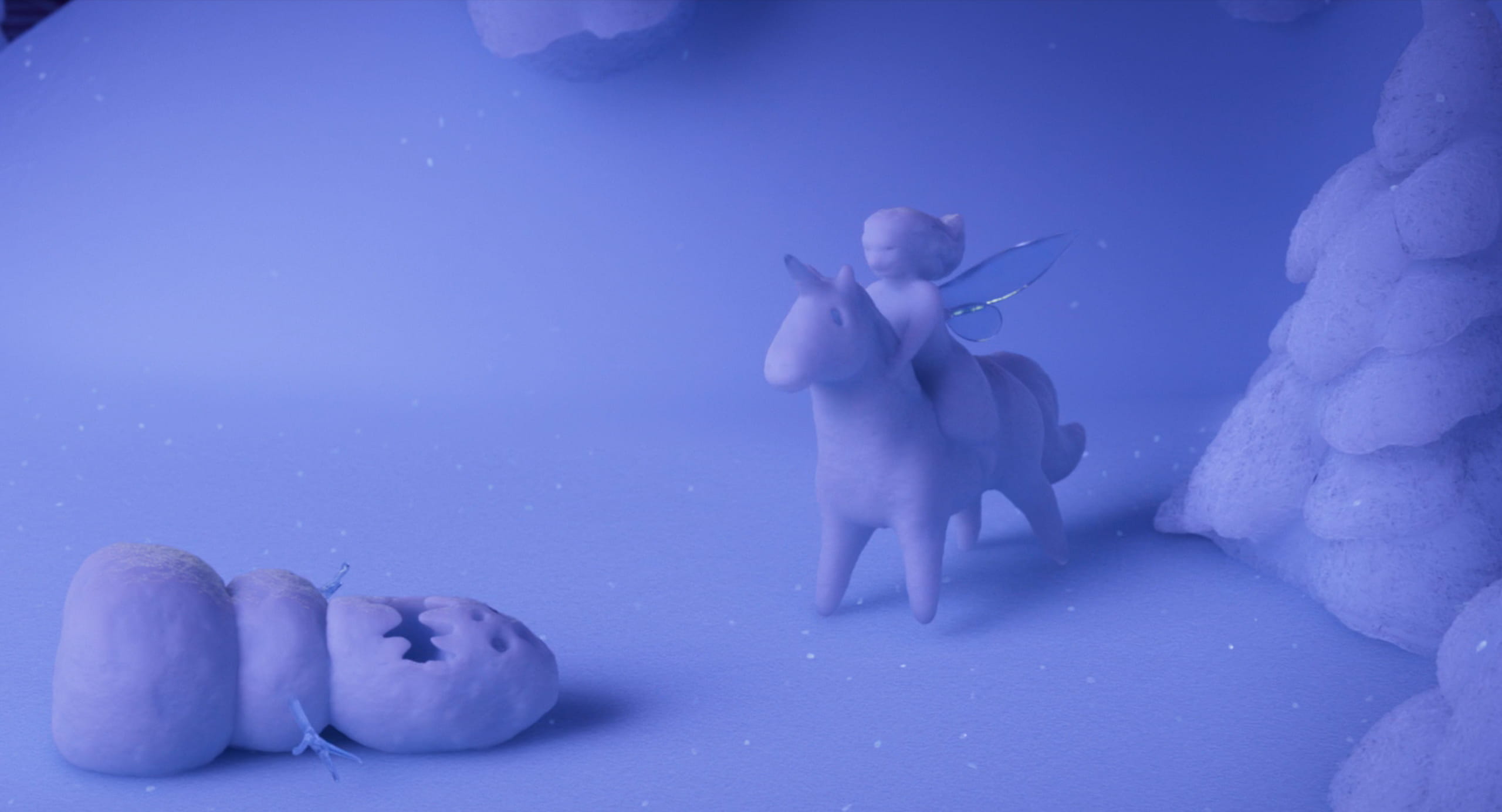 스노우 고블린을 무찌르는 요정여왕